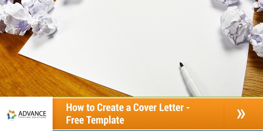 How to Create a Cover Letter - Free Template