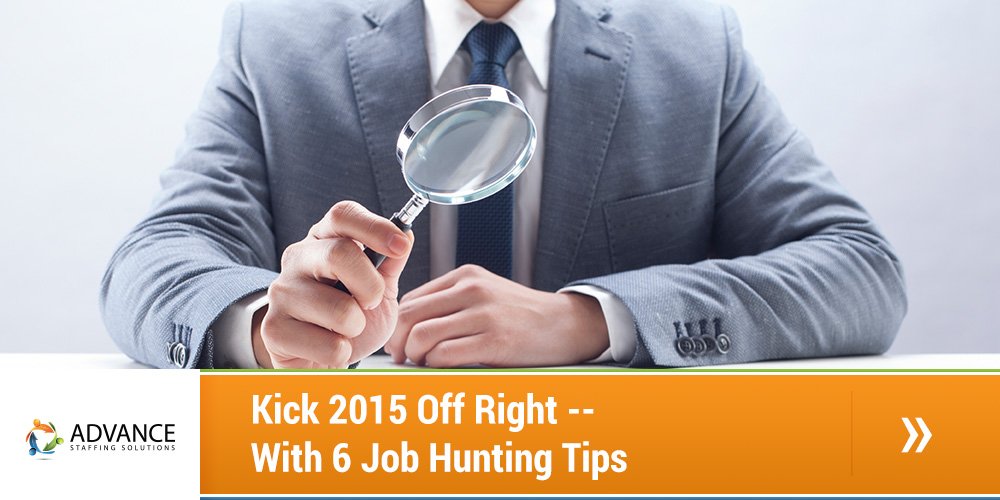 Kick 2015 Off Right -- With 6 Job Hunting Tips