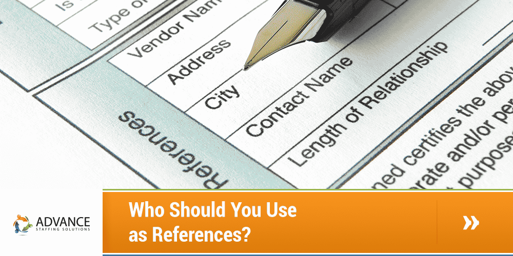 Who Should You Use as References